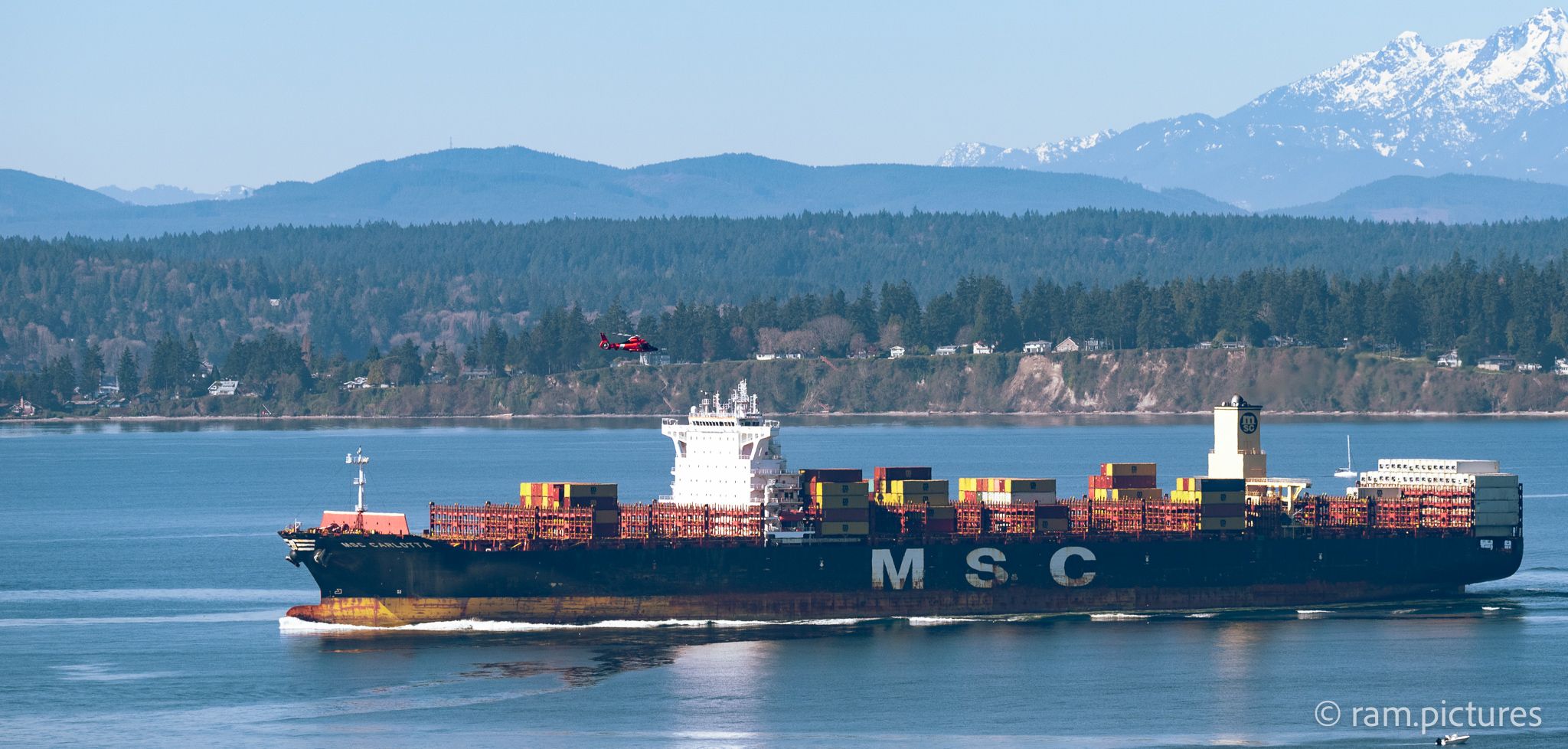 M.S.C, Elliot Bay, Seattle
