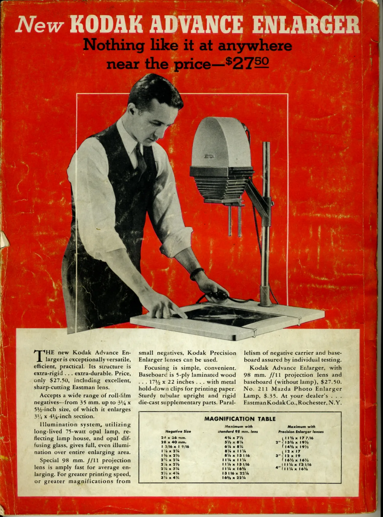 Kodak Advance Enlarger 1940 by Nesster