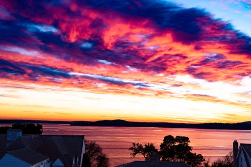 Westward from Magnolia, Seattle